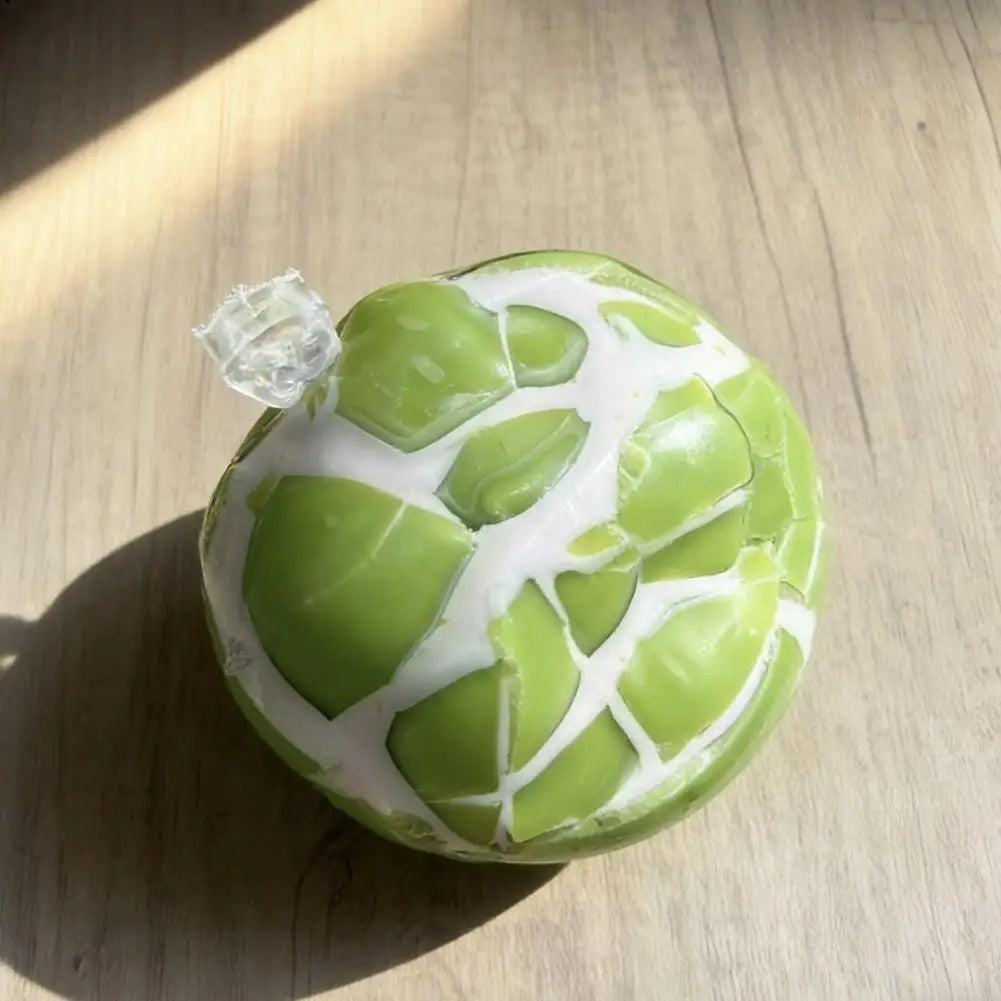 1pc High-end Matcha Mint Chocolate Handmade Ball Anti Stress Sensory Fidget Toy Cracking Wax Ball Soft Decompression Toys Gift