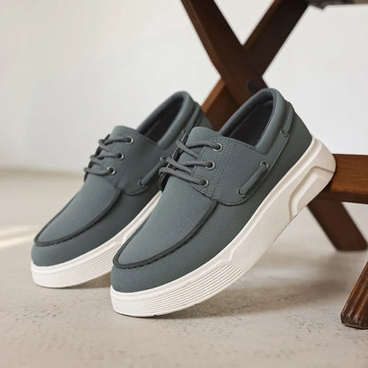 Summer Men's Loafers Comfortable Platform Casual Shoes For Men Moccasins Breathable Slip-on Designer Shoes Man Flat Office Shoes