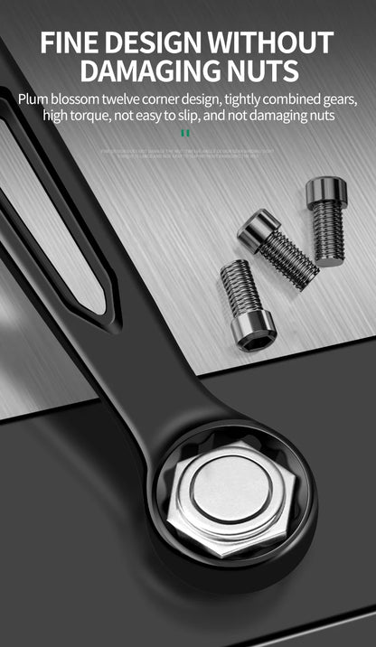 8mm-32mm Ratchet Wrench Dual-purpose Metric Setdouble Offset Ring Spanner Universal Spanner For Car Repair Hand Tool
