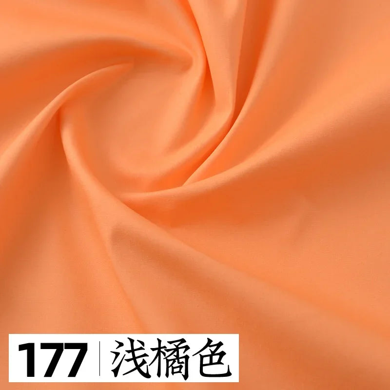 145x50cm Solid Color Pure Cotton Poplin Clothing Fabric DIY Handmade Clothes for Girls, Plain Color Antique Skirt Cotton Cloth