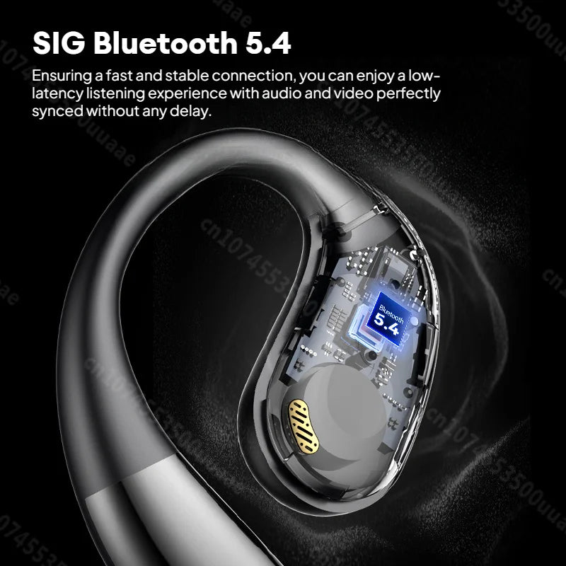 Słuchawki Monster Open Ear AC360 Air Conduction Bluetooth 5.4 Ture Wireless Earphones Stereo 360° OWS Bezprzewodowy Zestaw Słuchawkowy Sportowy
