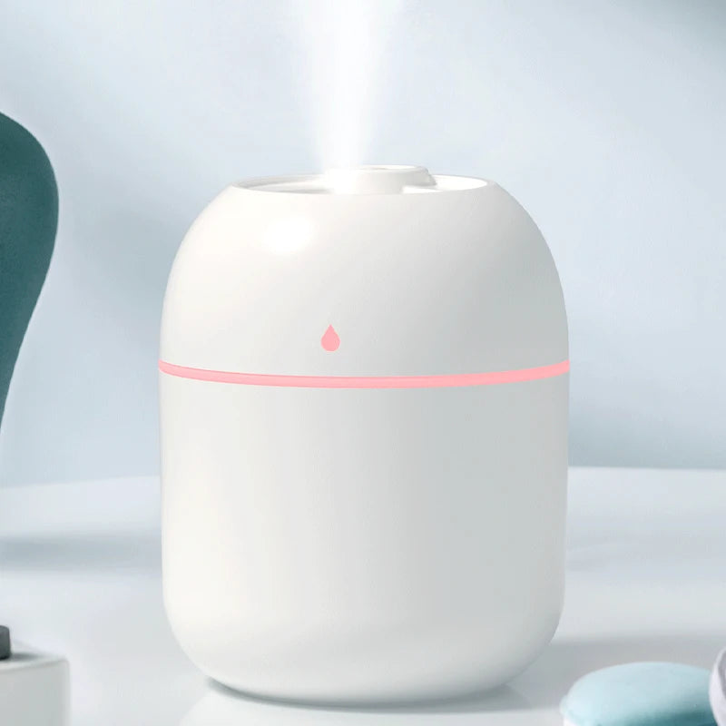 Mini Portable Water Drop Air Humidifier USB Desktop Indoor Household Mute Air Atomization Humidifier