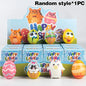 Funny Desktop Ornament Random Squishy Simulation Food Pizza Capybara Stress Ball Accessories Anti-stress Fidget Desk Decoration