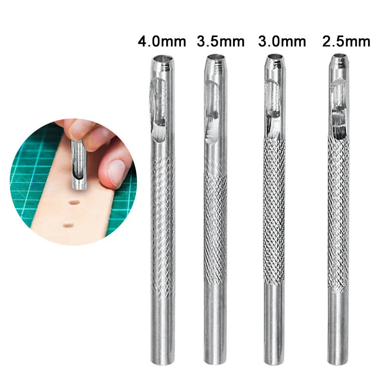 Leather Sewing Awl Set Replaceable Multifunctional Shoes Repair Tool Kit Punch Stitching Needles DIY Sewing Leathercraft