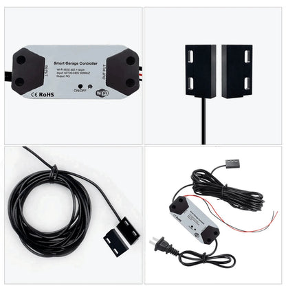 Tuya WiFi Switch Garage Door Controller Smart Door Opener Work with Alexa Google Home Smart Life Tuya APP Control No Hub Require