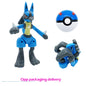 Pokemon ball deform Figure Pikachu Charizard Venusaur Blastoise Gyarados Solgaleo Lunala Action Figurine pokeball poke child Toy
