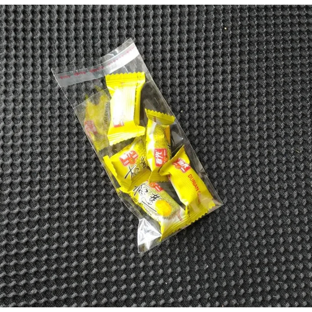 3x4 Inch Self-Sealing Cellophane Bags: 100-Pack Clear Resealable OPP Bags for Cookies, Candy, Jewelry & Small Gifts