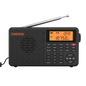 XHDATA D-109 Stereo Digital Portable Radio AM SW MW FM Radio Bluetooth Compatible Multifunctional Radio Support TF Card Player