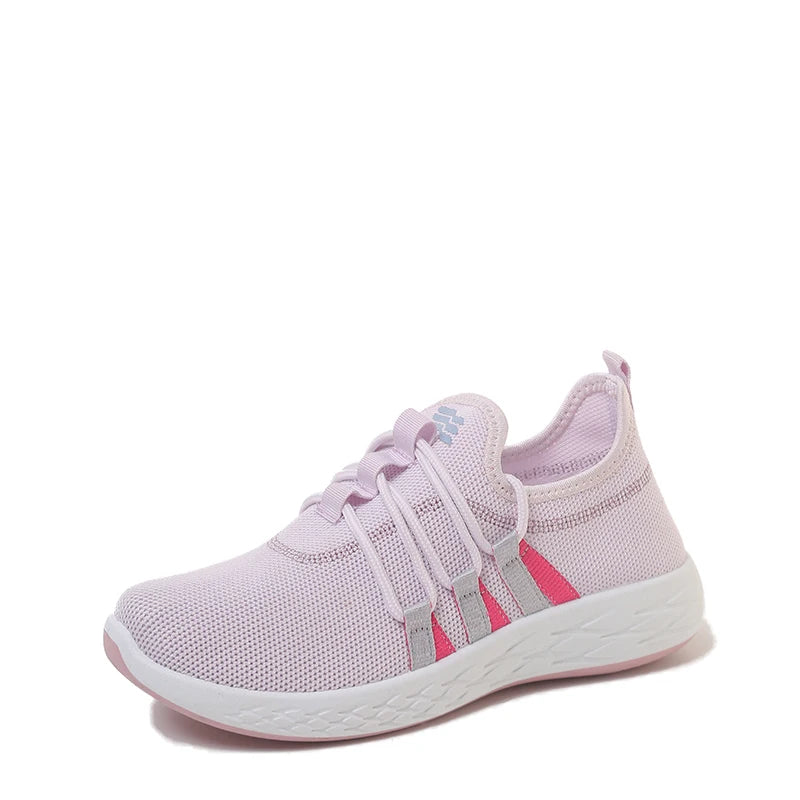 Women's Mesh Slip-On Sneakers, Breathable Casual Athletic Shoes, Comfortable Lightweight Walking Shoes for Daily Use