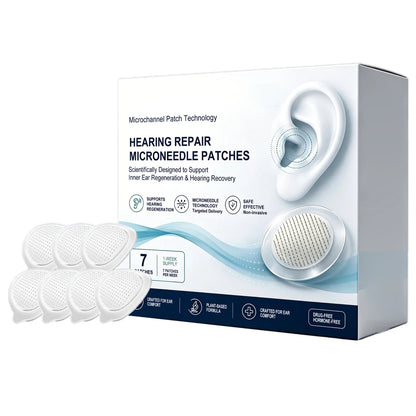 Tinnitus Relief Ear Patch Natural Herbal Formulas For Safe Ear Relief Reduces Ringing And Discomfort For Daily Ear Care Routine