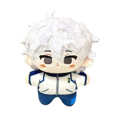 Mini Anime Plush Toys Michel Caesar Mikage Reo Nagi Seishiro Chigiri Hyoma Bachira Meguru Cute Stuffed Starfish body Doll Gifts