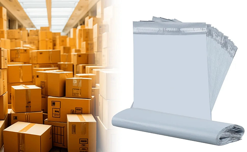 30/50/100pcs Self-Adhesive Sealing Express Logistics Mailing Waterproof & Dustproof Packaging Bag, Gift Packing & Shipping Bag