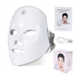 7 Colors Wireless Led Face Mask Therapy Photon USB Recharge Facial Mask For Anti Aging Skin Rejuvenation Skin Care Beauty Device