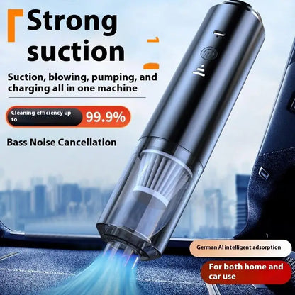 Cordless Vacuum Cleaner High-power Dual-purpose For Suction And Blowing Suitable For Car And Household Dust Removal