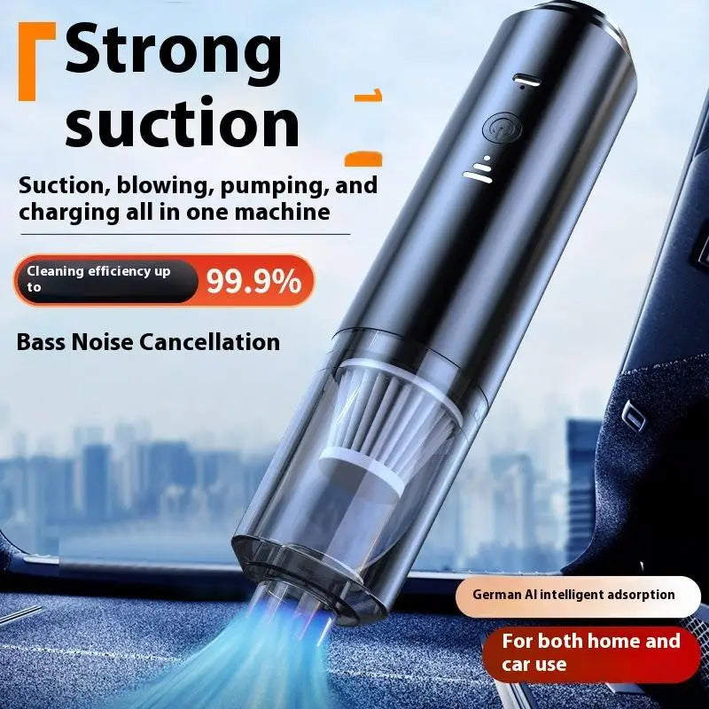 Cordless Vacuum Cleaner High-power Dual-purpose For Suction And Blowing Suitable For Car And Household Dust Removal