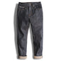 Maden Retro 11.6oz Cotton Selvedge Raw Denim Jeans Tapered Regular Fit Jeans with Zipper Fly High Quality Versatile Men's Pants