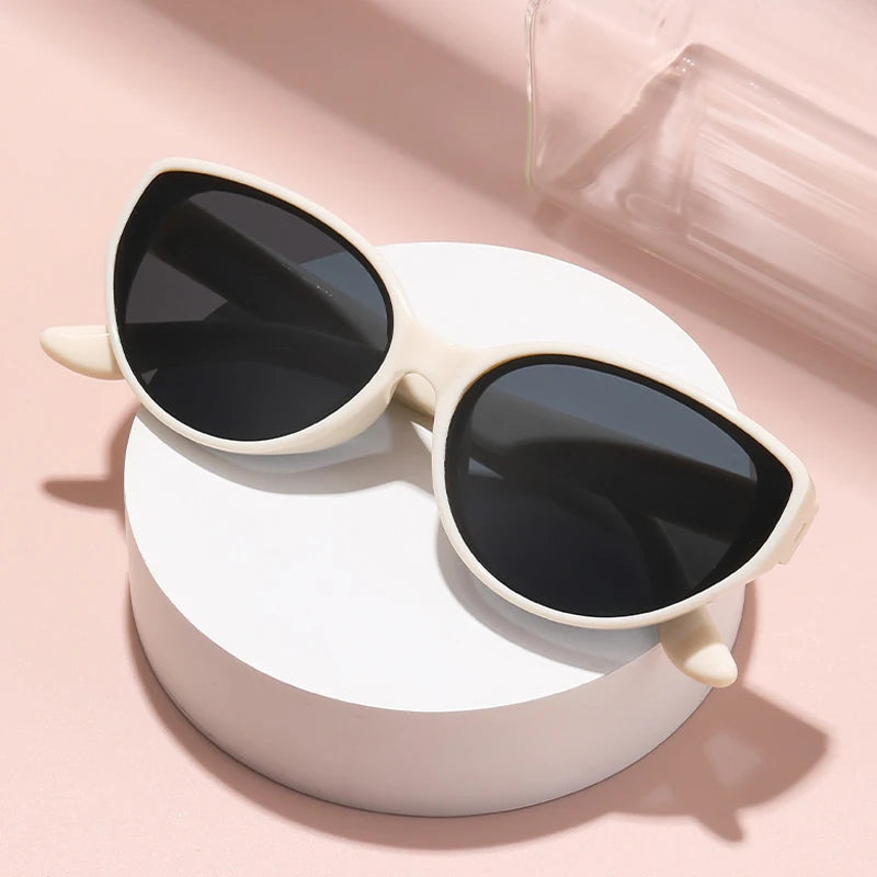 2026 luxury brand designer big cat eye sunglasses for women men trendy sunshade eyewear sun glasses travel drive hiking fishing