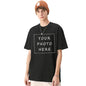 Custom-made men's T-shirts are suitable for team gatherings, gyms, and sports cotton round-neck short-sleeved shirts