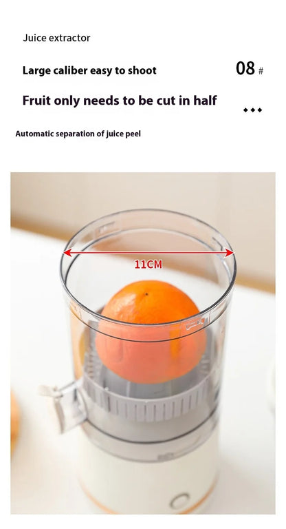 Portable Electric Juicer USB Charging Orange Lemon Fruit Blender Mini Household Wireless Automatic Fresh Citrus Juicer Of Travel