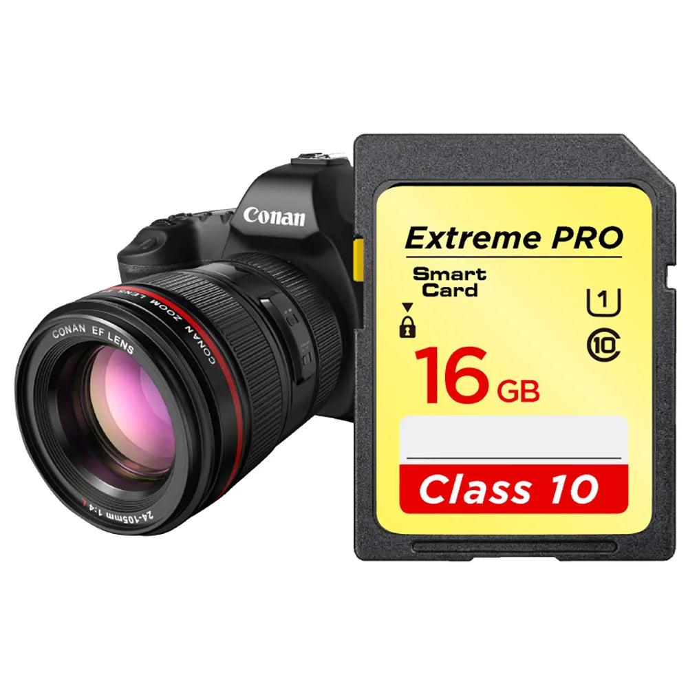Memory Card Camera 32gb SD1XC SD1HC Card C10 128GB 64GB cartao de memoria  256gb sd card For CANON SONY SRL 16GB 32GB