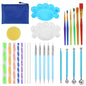 Mandala Dotting Tools for Rock Painting Kits Dotting Art Pen Paint Stencil Drawing Stylus Brush Art Supplies Mandala Art Tool