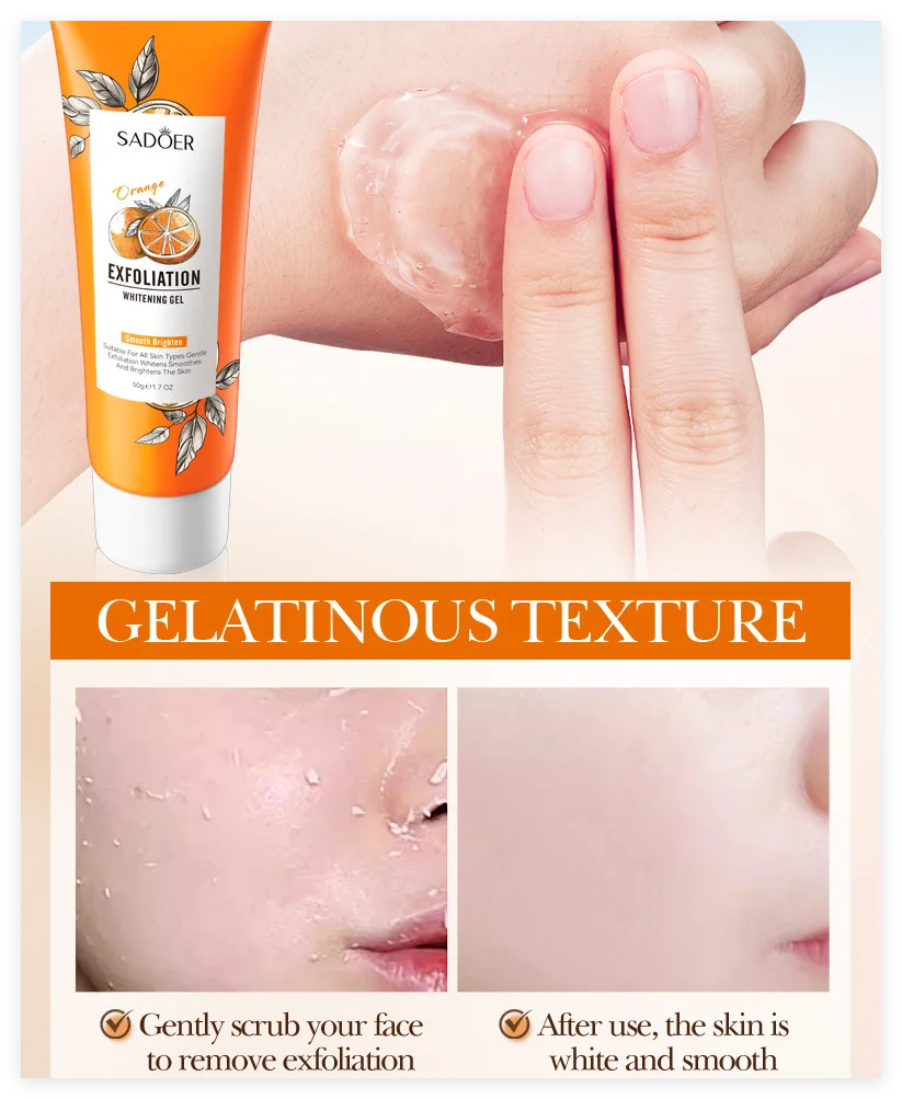 Revitalize Skin Fruit Acid Peeling Gel Facial Cleansing Exfoliating Peeling Scrub Deep Clean Acne Blackhead Remove Face Cleanser