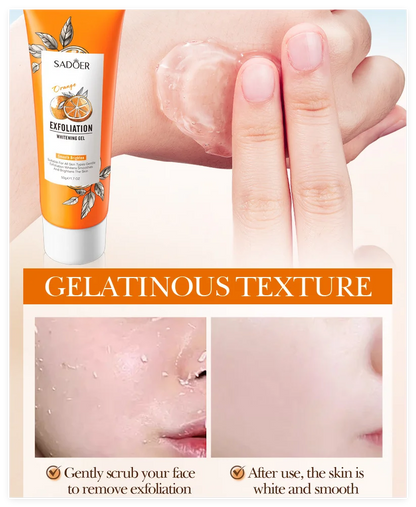 Revitalize Skin Fruit Acid Peeling Gel Facial Cleansing Exfoliating Peeling Scrub Deep Clean Acne Blackhead Remove Face Cleanser
