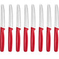 1/2/4/6/8PCS,Serrated Steak knife Round Tip Fruit Vegetable Paring Baking Toast Serrated Bread Knives Kitchen Stuff Baking Tools