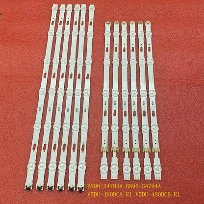 LED Backlight Strip For Samsung UE48JU7500T UE48JU6430U UE48JU6500U UE48KU6400U UE48KU6500 UE48JU6000U UE48JU6410U UE48JU6430U