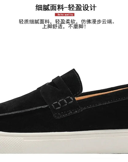 Daily Comfort Loafers Breathable Construction Dissipate Heat, Lightweight Build Lower Burden for Tired-Free Daily Movement