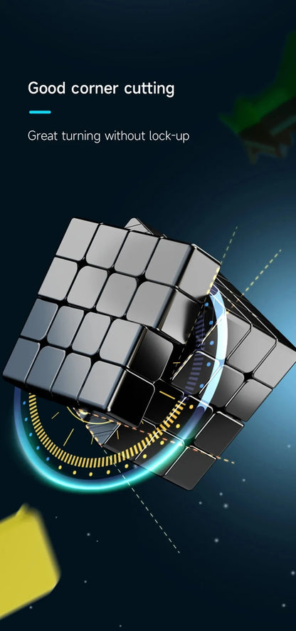 QiYi M Pro Series 2x2 3x3 4x4 Pyramid Magnetic Magic Cube Professional Speed Cubes Education Puzzle  Cubo Magico Toys Gifts