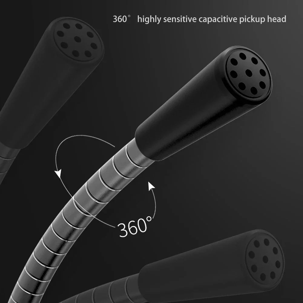 USB/3.5mm Jack Microphone Speech Speakers 3.5mm Plug Wired Desktop Microphones For PC Computer Laptop Notebook Loud Speaker