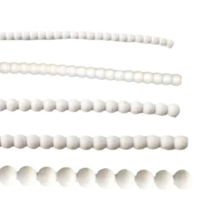3 Meters DIY Decoration Paintable Wall Molding Flexible PVC Stick for Walls Beads Self-Adhesive Paneling Strip TV Wall Edge