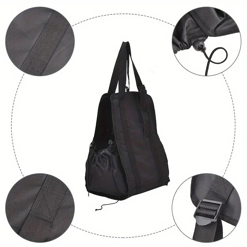 Rear Seat and Trunk Waterproof Car Seat Storage Bag, Large Capacity Portable and Reusable