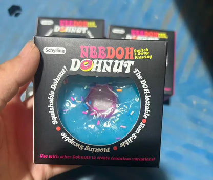 2026 New Arrival Schylling NeeDoh Jelly Donut Squeeze Toy, Stress Relief Squishy Toy with Slow Rebound, Perfect Gift D