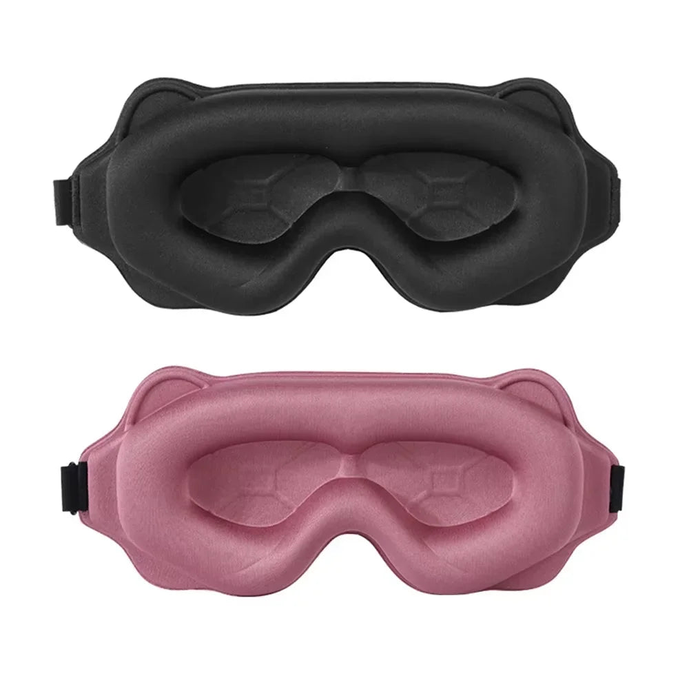 3D Sleeping Mask Block Out Light Soft Padded Sleep Mask For Eyes Slaap Masker Eye Shade Blindfold Sleeping Aid Face Mask Eyepatc