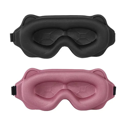 3D Sleeping Mask Block Out Light Soft Padded Sleep Mask For Eyes Slaap Masker Eye Shade Blindfold Sleeping Aid Face Mask Eyepatc