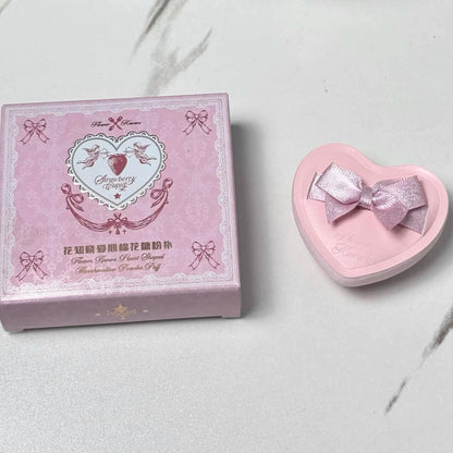 Flower Knows Mini Finger Powder Puff  For Eye & Corner Super Soft Sponge Cotton Blender Foundation Mix 2 Pc/Pack Makeup