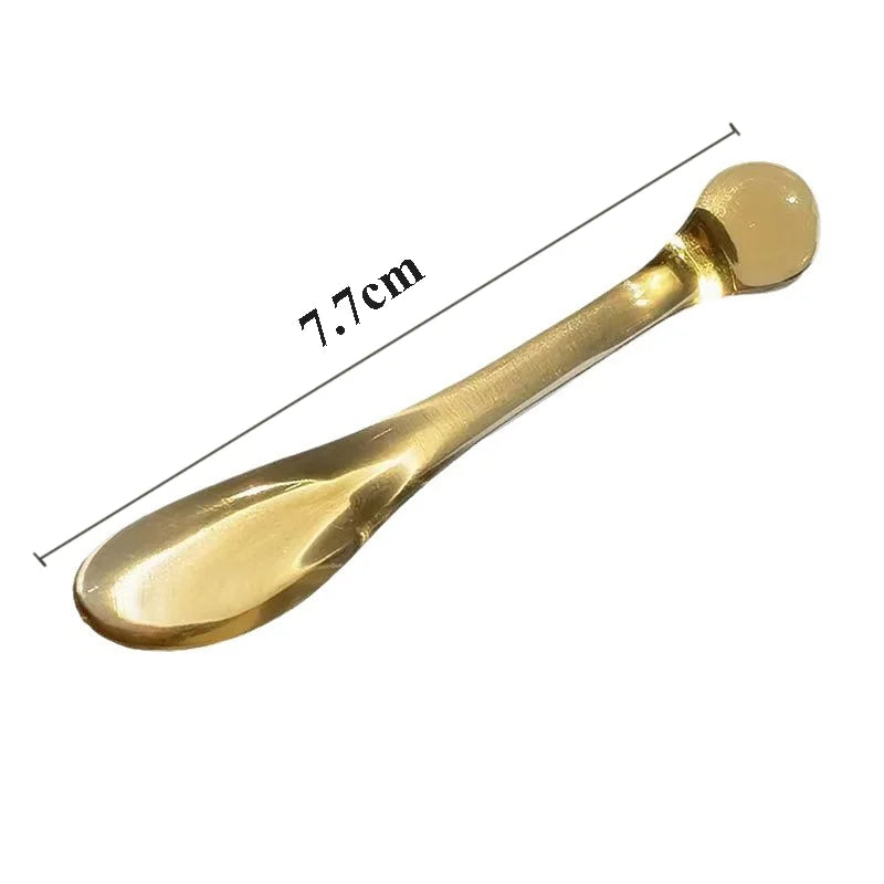 3PCS Eye Cream Applicator Spoon Roller Transparent Massage Stick Cosmetic Spatulas Wrinkle Facial Mask Skin Care Plastic Spoon