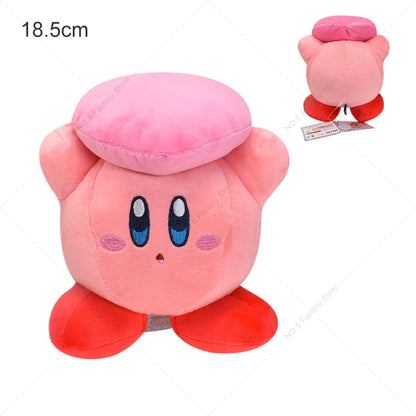 Cute Multicolor Kirby Plush Toy Kawaii Anime Star Kirby Sword Kirby Waddle Doo Elfilin Stuffed Doll Peluche Birthday Gifts