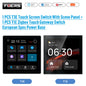 FUERS Tuya Smart Control Panel Switch Smart Home Automation System 3CH Switch Scene Panel Intelligent Home Touch Screen Zigbee