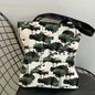 Fashion T-TED B-BAKERs Storage Bags Canvas Double-Sided Print Fashion Shoulder Tote Shopping Bag Gift Eco Handbags