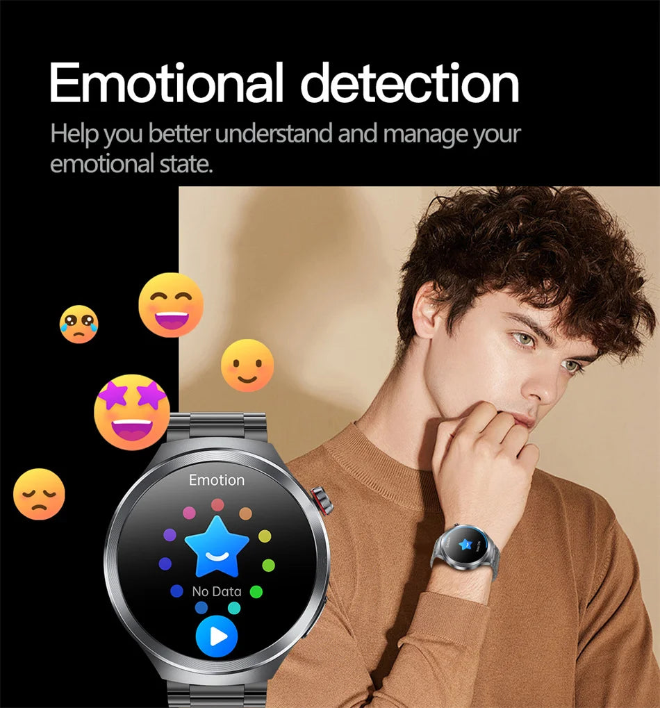 2026New 1.73-inch Sapphire AMOLED Smart Watch Men Women ECG Uric Acid Blood Pressure Health Track Call Clock Care Smartwatch NFC