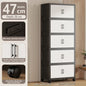 Thickened Multi-layer Storage Cabinet Home Living Room Mobile Organizer for Snacks Toys Miscellaneous Items Storage Cupboard