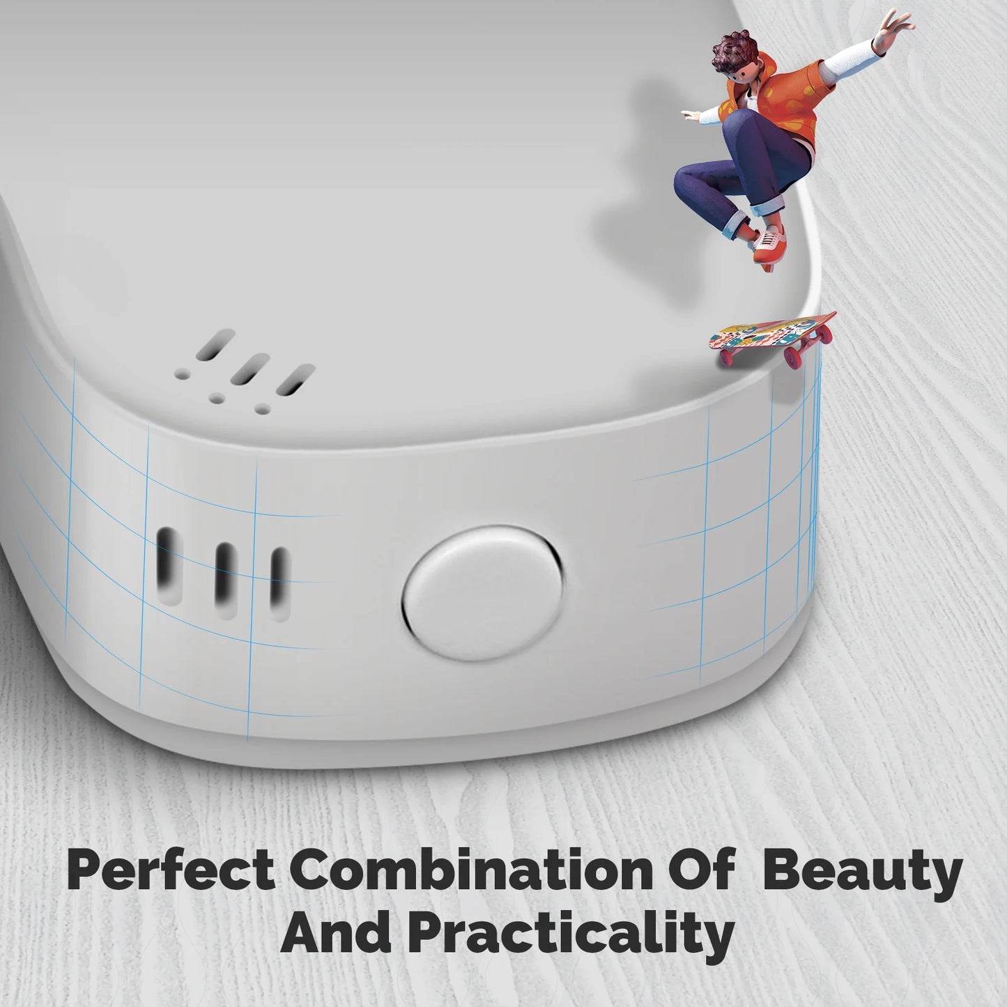 MOES Tuya Zigbee Smart Temperature Humidity Sensor Indoor Hygrometer APP Monitoring Works With Alexa Google Home Battery Powered