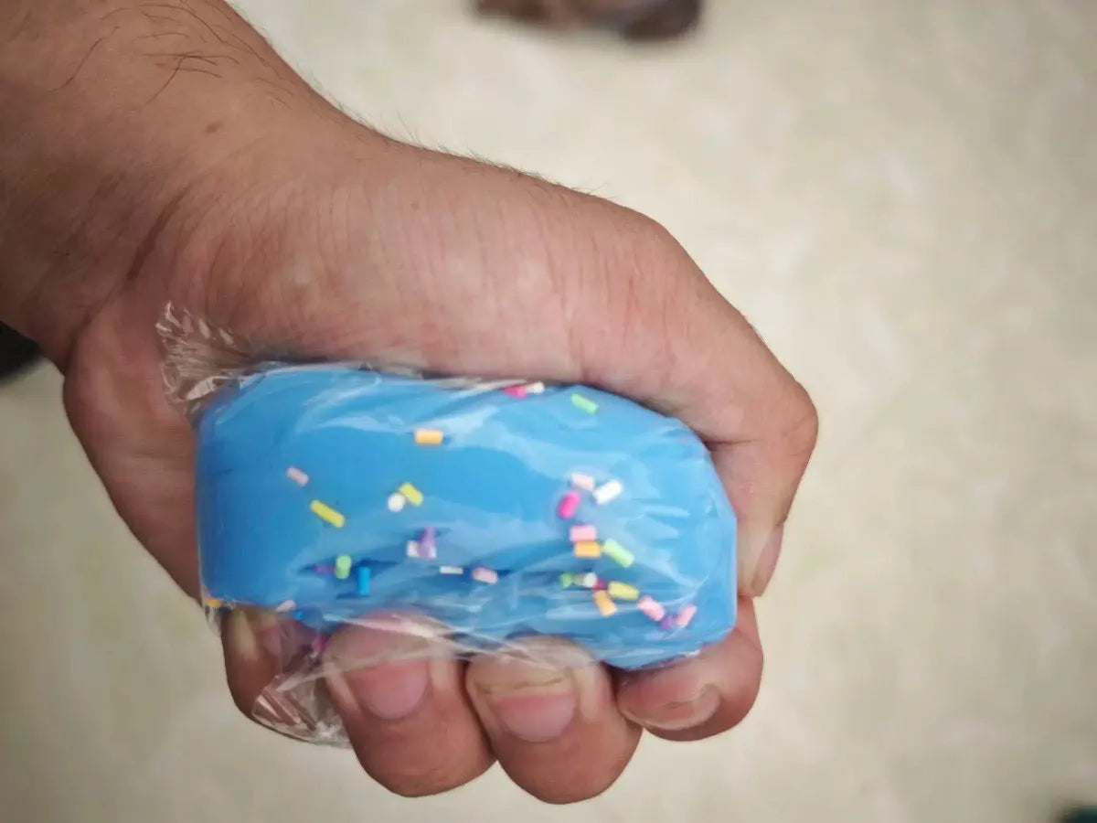 2026 New Arrival Schylling NeeDoh Jelly Donut Squeeze Toy, Stress Relief Squishy Toy with Slow Rebound, Perfect Gift D