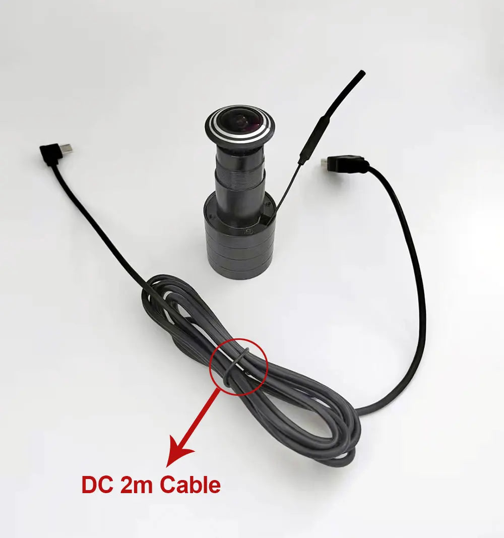 Tuya 5G Wifi Drzwi Wizjer Zabezpieczający 1080P HD Obiektyw 1.66mm Szerokokątny Rybie Oko Kamera Sieciowa CCTV Mini Wizjer do Drzwi P2P ONVIF