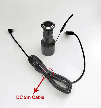 Tuya 5G Wifi Drzwi Wizjer Zabezpieczający 1080P HD Obiektyw 1.66mm Szerokokątny Rybie Oko Kamera Sieciowa CCTV Mini Wizjer do Drzwi P2P ONVIF