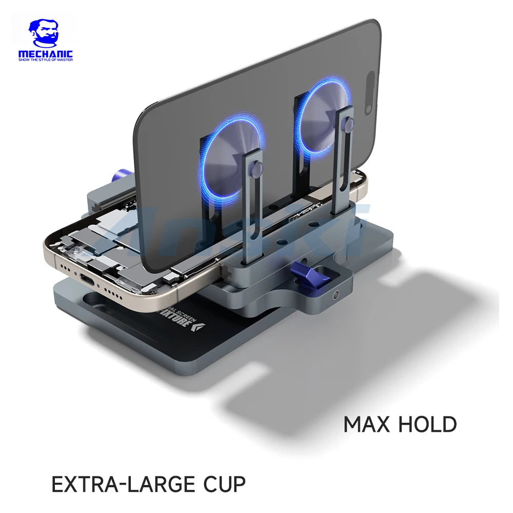 MECHANIC CP8 360° Rotating Screen Removal Fixture Universal Phone LCD Back Cover Separator Clamp Mobile Repair Fixture Tool