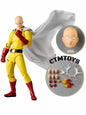 Hot One Punch Man Saitama Revoltech Amazing Yamaguchi Action Figure, In Stock Anime Collectible Model Toy, Perfect Gift In Stock